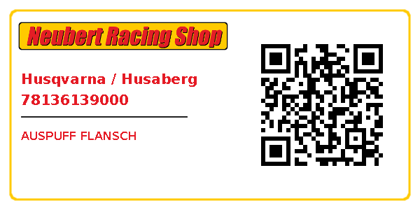 Husqvarna / Husaberg 78136139000