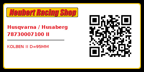 Husqvarna / Husaberg 78730007100 II