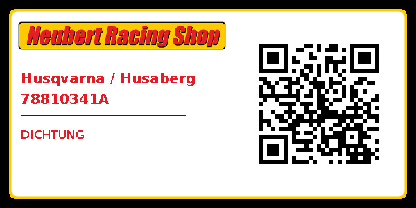 Husqvarna / Husaberg 78810341A