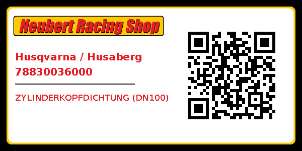 Husqvarna / Husaberg 78830036000