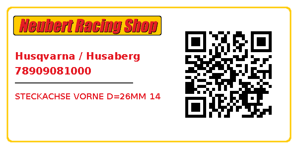Husqvarna / Husaberg 78909081000