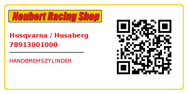 Husqvarna / Husaberg 78913001000