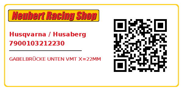 Husqvarna / Husaberg 7900103212230
