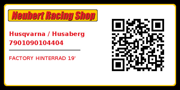 Husqvarna / Husaberg 7901090104404