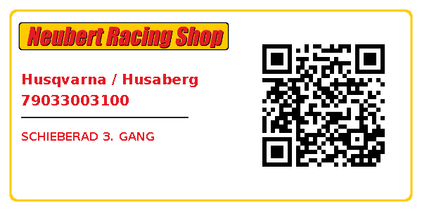 Husqvarna / Husaberg 79033003100
