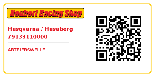 Husqvarna / Husaberg 79133110000