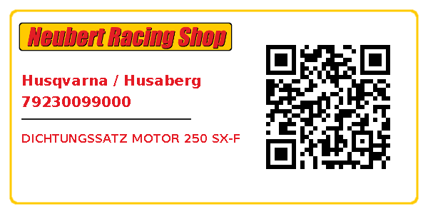 Husqvarna / Husaberg 79230099000