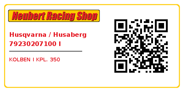 Husqvarna / Husaberg 79230207100 I