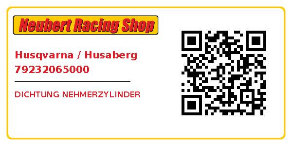 Husqvarna / Husaberg 79232065000