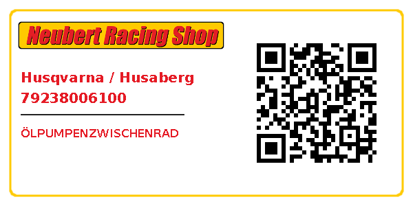 Husqvarna / Husaberg 79238006100