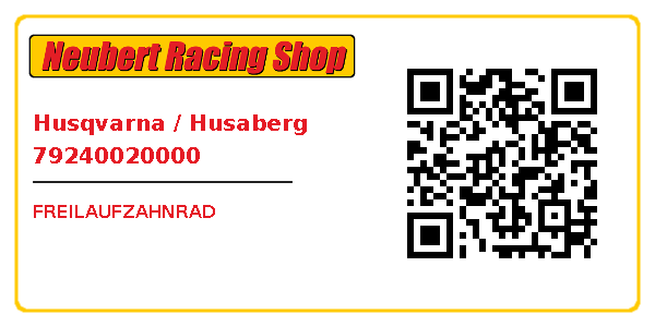 Husqvarna / Husaberg 79240020000