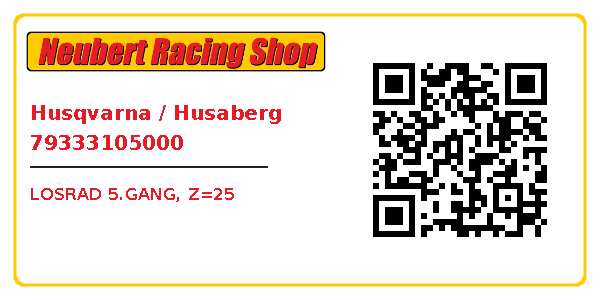 Husqvarna / Husaberg 79333105000