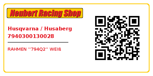 Husqvarna / Husaberg 7940300130028