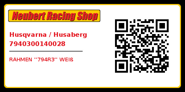 Husqvarna / Husaberg 7940300140028