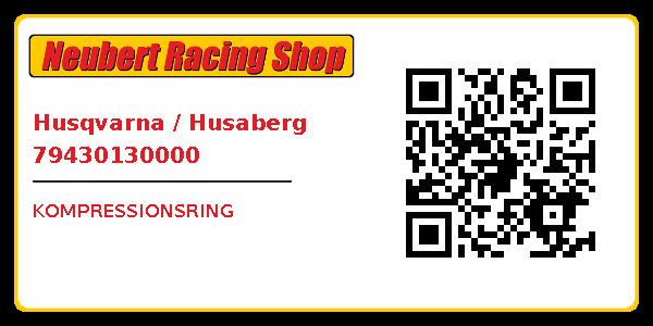 Husqvarna / Husaberg 79430130000