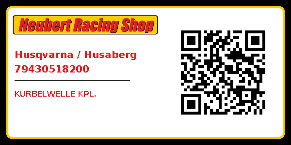 Husqvarna / Husaberg 79430518200