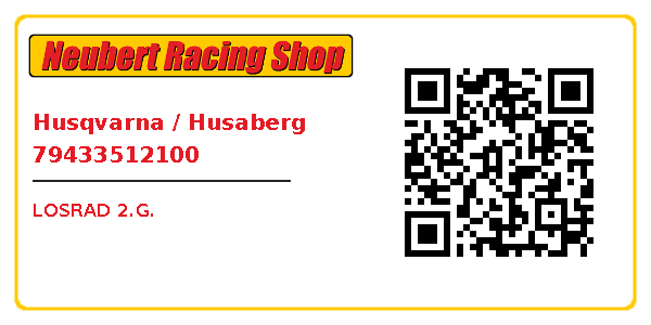 Husqvarna / Husaberg 79433512100