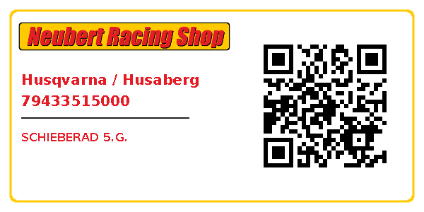 Husqvarna / Husaberg 79433515000