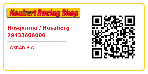 Husqvarna / Husaberg 79433606000