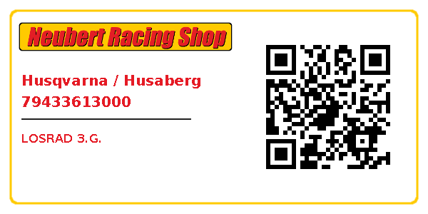 Husqvarna / Husaberg 79433613000