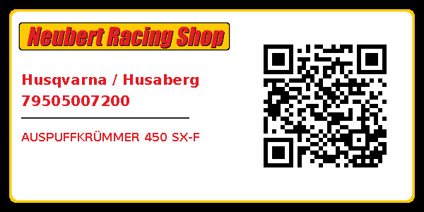 Husqvarna / Husaberg 79505007200