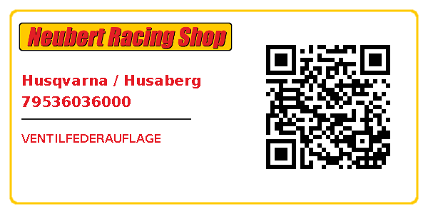 Husqvarna / Husaberg 79536036000