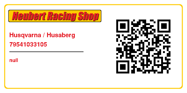 Husqvarna / Husaberg 79541033105