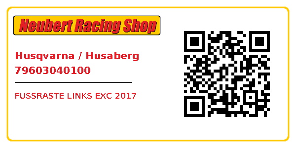 Husqvarna / Husaberg 79603040100
