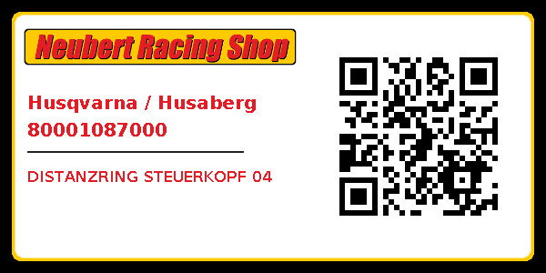 Husqvarna / Husaberg 80001087000