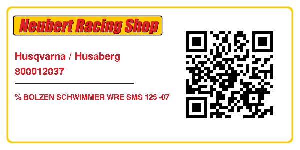 Husqvarna / Husaberg 800012037