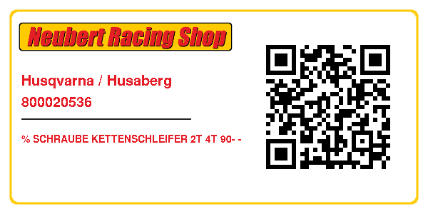 Husqvarna / Husaberg 800020536