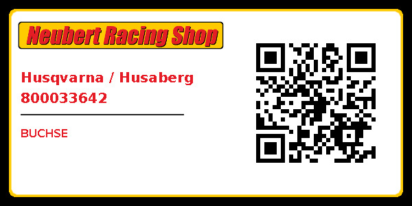 Husqvarna / Husaberg 800033642