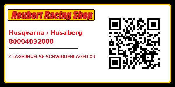Husqvarna / Husaberg 80004032000