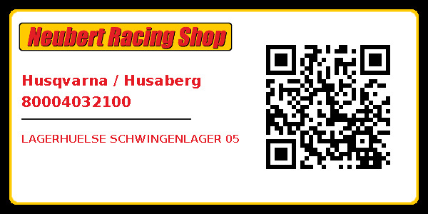 Husqvarna / Husaberg 80004032100