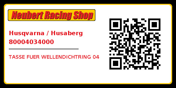 Husqvarna / Husaberg 80004034000