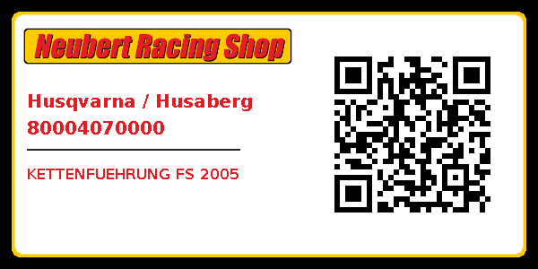 Husqvarna / Husaberg 80004070000