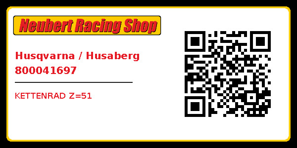 Husqvarna / Husaberg 800041697