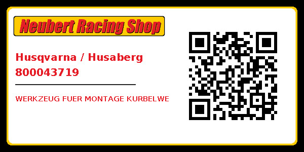 Husqvarna / Husaberg 800043719