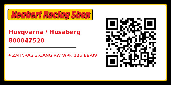 Husqvarna / Husaberg 800047520