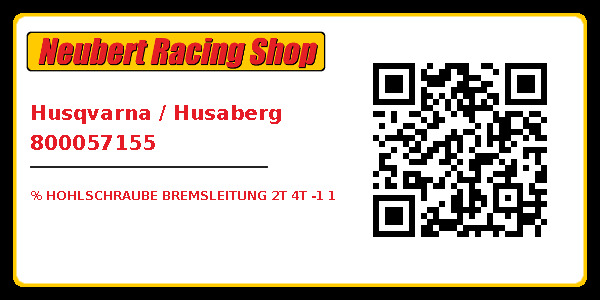 Husqvarna / Husaberg 800057155