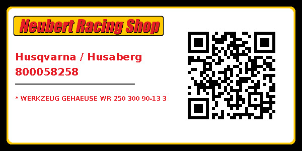 Husqvarna / Husaberg 800058258