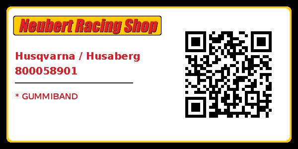 Husqvarna / Husaberg 800058901