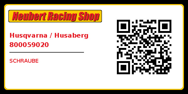 Husqvarna / Husaberg 800059020