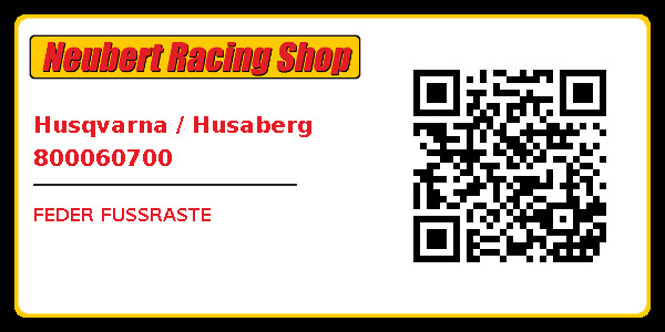 Husqvarna / Husaberg 800060700