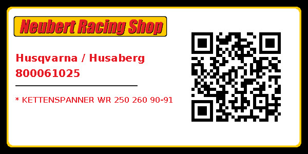 Husqvarna / Husaberg 800061025