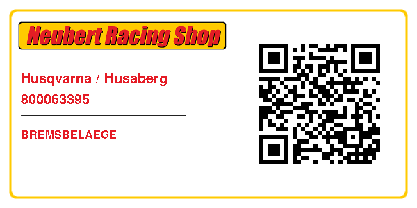 Husqvarna / Husaberg 800063395