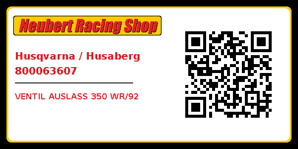 Husqvarna / Husaberg 800063607