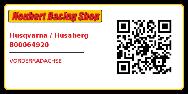 Husqvarna / Husaberg 800064920