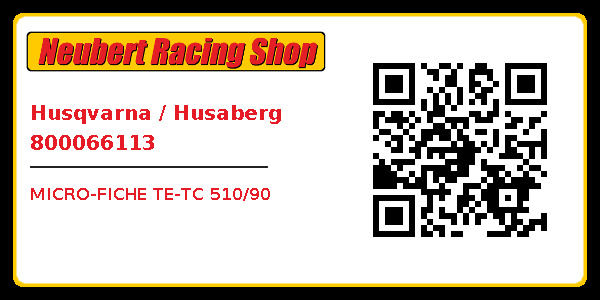 Husqvarna / Husaberg 800066113