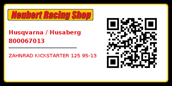 Husqvarna / Husaberg 800067013